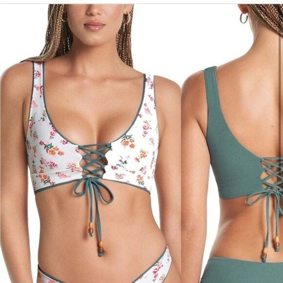 Maaji Allure 4-Way Reversible Bikini Top Sz XS - Picture 2 of 12
